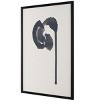 Make Your Mark - 18" X 24" - Black/Antique Ivory - Framed Wall Art - WLA2015 - Safavieh - 3 of 4