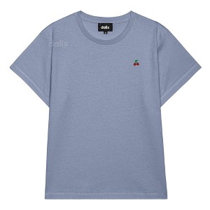 Dalix Womens Lil Cherry Lightweight High Waisted Tee - 1 of 4