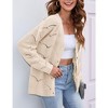 Women's Lightweight Crochet Cardigan Long Sleeve Hollow Out Kint Sweaters - 2 of 4