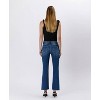 Women's High Rise Crop Raw Hem Bootcut Jeans - LOVERVET - 3 of 3