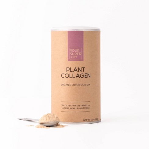 Your Super Plant Based Collagen Mix Superfood Vegan Organic Powder - 4.23oz  : Target