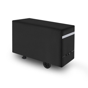 VEVOR Grill Cover, 59 inch BBQ Covers for Outdoor Grills, Waterproof, Fade Resistant, Weather Resistant Heavy Duty 600D Polyester,Black - 1 of 4