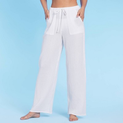 Tie-front Cover Up Pants - Kona Sol 
