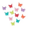 scunci Butterfly Bright Colors Mini Jaw Clips - 12ct - image 2 of 3