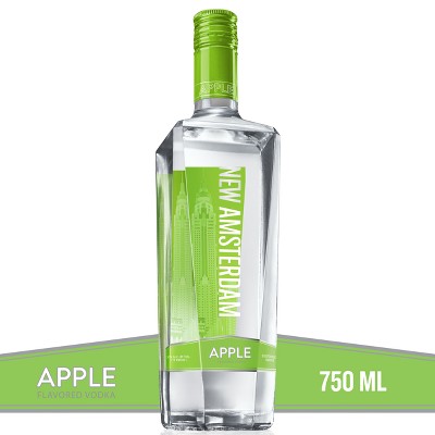 New Amsterdam Apple Flavored Vodka - 750ml Bottle