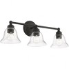 Livex Lighting Moreland 3 - Light Vanity in  Black - image 2 of 4