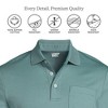 Lands' End Men's Short Sleeve Cotton Supima Polo Shirt with Pocket - 3 of 4