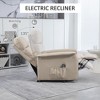 CIPACHO Power Lift Chair for Seniors Electric Lift Recliner Chair with Remote Control Side Pockets for Living Room Beige - 4 of 4