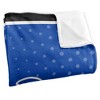 University Of Alabama In Huntsville Logo Dots Silky 50x60 Blanket, 1 Sided - 3 of 4