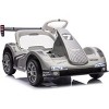 Electric Go Kart for Kids, 7AH Battery Powered Ride on Race Car w/Remote Control, Safety Belt, Slow Start, LED Headlights, Music - 2 of 2