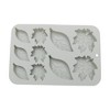 Unique Bargains Chocolate Mould 10-Cavity Autumn Leaf Candy Mould Hand Wash 8.31"x5.59"x0.75" 1 Pc - 3 of 4