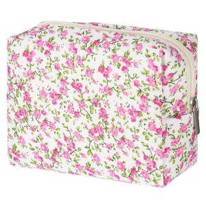 Unique Bargains Women's Quilted Makeup Bags 1 Pc - 1 of 4