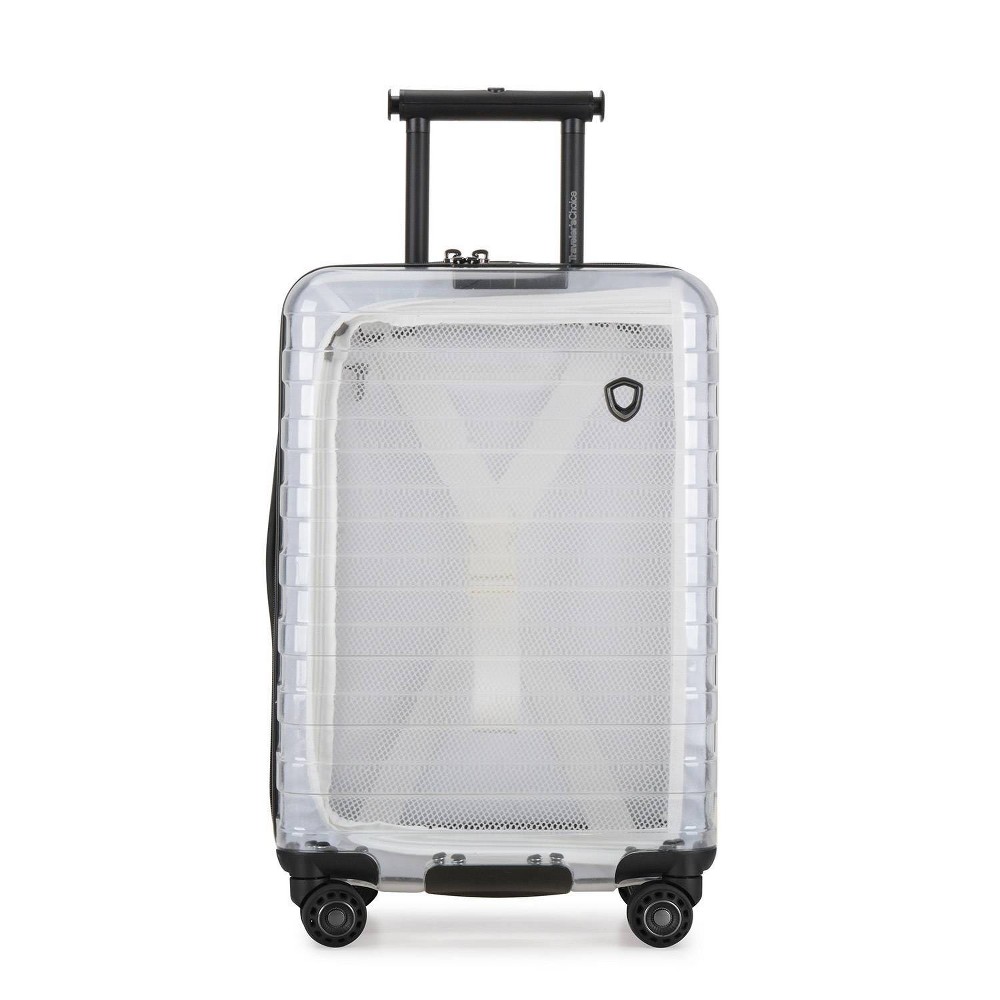 Photos - Travel Accessory Traveler's Choice Millennial Polycarbonate Hardside Carry On Spinner Suitc