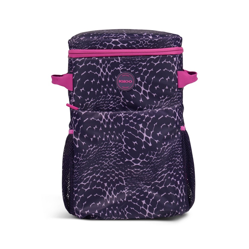 Igloo Sport Backpack 18 Cans/15.85qt Soft Side Cooler - Mystic Purple