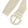 Allegra K Women's Wide Woven Waist Belts Braided Belts for Dress Chunky Buckle 23.62-35.43" - 2 of 4