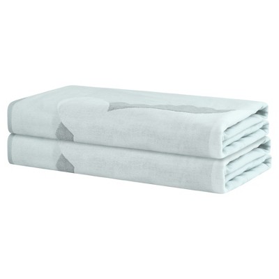 Unique Bargains Lovely Highly Absorbent Quick Dry Oversized Bath Towel for Daily Use 2 Packs