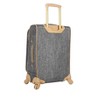 Nicole Miller Paige Softside Spinner 20" Carry On Expandable 4 wheel Suitcase - 2 of 4