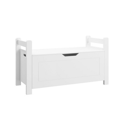 GlasFlength Decorative Storage Cabinets Farmhouse Modern Style，Ample Storage, Sturdy Build，Natural with Spaious Compartment，White, 35"*15"*19.3"