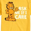 Men's - Garfield - Ask Me If I Care Short Sleeve Graphic T-Shirt - 2 of 4