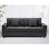 Garvee Couch for Living Room 83-inch Comfy Sofa Couch 3 Seater Couch Modern Sofa with Deep Seat for Bedroom Apartment Home Office, Dark Gray - 3 of 4