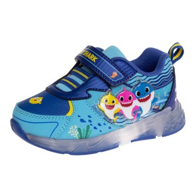 Baby Shark Toddler Light Up Tennis Shoes Sneaker Boys Girls 5 6 7