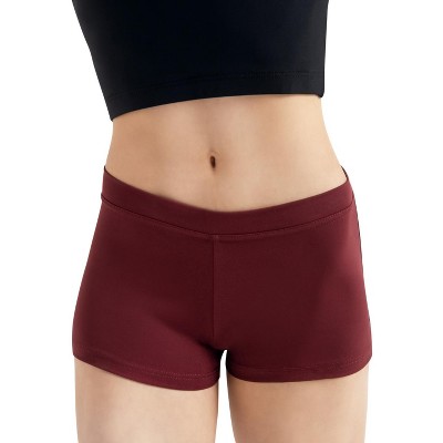 Capezio Damen TB113c Lowrise Short - Kurze Tanzhose, Bund Mit 1 1/4" Innenlänge