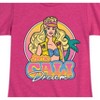 Girls' - Barbie - Barbie 80S Cali Dream- Girls Fitted Short Sleeve Graphic T-Shirt Fitted Short Sleeve Graphic T-Shirt - 2 of 4