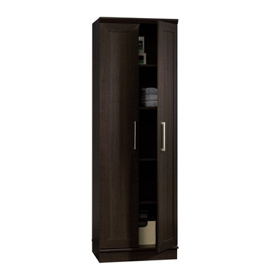 Dakota Oak Tall Storage Cabinet with Adjustable Shelving