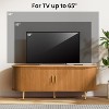TIRAMISUBEST 55"TV Stand with Power Outlet for TVs up to 60 Inch,Entertainment Center with Storage,Adjustable Shelves & Sliding Doors - 4 of 4
