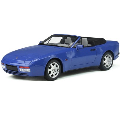 Porsche 944 Turbo S2 Convertible Maritime Blue Limited Edition to 500 pieces Worldwide 1/18 Model Car by GT Spirit