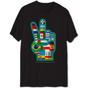 Hybrid Mens Unisex Graphic T-Shirt, Black, Medium - 1 of 1