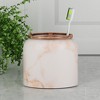 Nu Steel Misty Copper Collection Toothbrush Holder : Microfiber, Machine Washable, Non-Slip Backing - 4 of 4