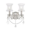 Livex Lighting Newcastle 2 - Light Wall Light in  Brushed Nickel - 4 of 4
