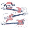 Men's Fender Electric Guitars T-Shirt - image 2 of 4