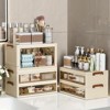 Lycvki 1 Door Foldable Transparent Large Capacity Cosmetics Storage Box with 1 Drawer - 4 of 4
