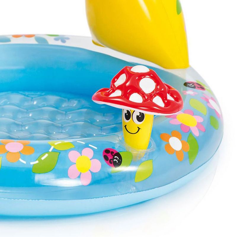 Intex Inflatable Mushroom Water Play Center Kiddie Baby Swimming Pool Ages 1-3, 2 of 7