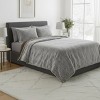 Mink Faux Fur Comforter Set by Hastings Home - 3 of 4