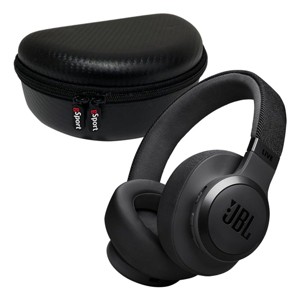 JBL LIVE 770NC Wireless Over Ear Noise Cancelling Headphone Bundle with gSport Case - 1 of 4