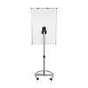 Sunnydaze Adjustable Height Magnetic Mobile Whiteboard and Flipchart Easel - 59" to 78" H - 3 of 4