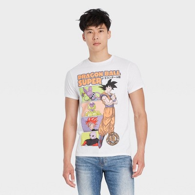 Men S Dragon Ball Z Goku Short Sleeve Graphic T Shirt White Target