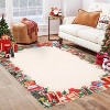 COZONY Washable Area Rug, Soft Low Pile Non-Slip Floor Carpet for Living Room, Bedroom, Kitchen & Dining Room, Holiday Christmas Decorative Throw Mat - 3 of 4
