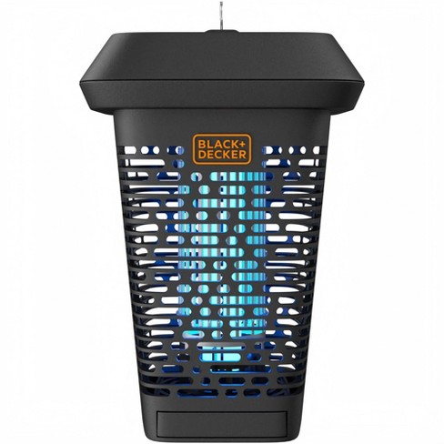 Black+decker Indoor/Outdoor Bug Zapper Mosquito and Fly Trap, Black