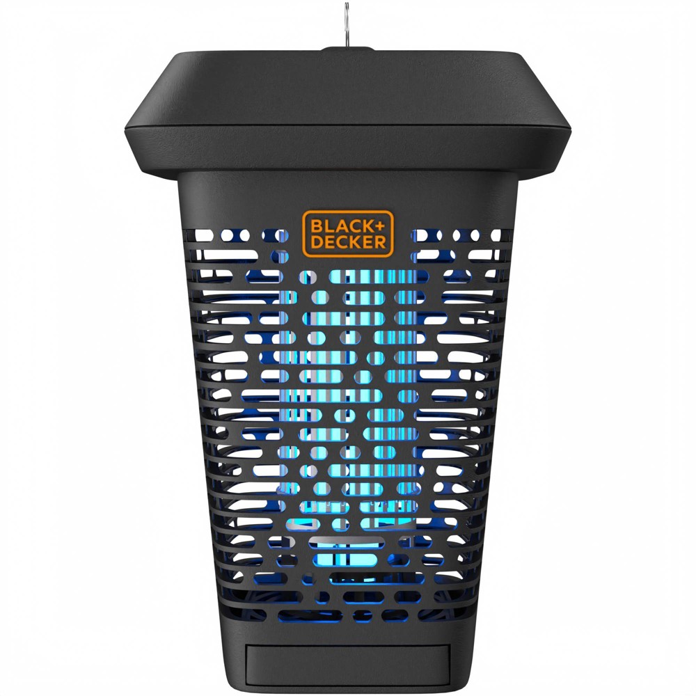 BLACK+DECKER BDPC912 Outdoor Hanging Bug Zapper: Electric Insect Killer, UV Light, 1 Acre Coverage