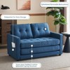 Karl Home |53.54 inch Upholstered Sofa bed Sleeper Sofa - 3 of 4