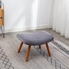 Lyngins Modern Velvet Tufted Recliner Chair with Upholstered Back & Ottoman,Leisure Sleeper Chair for Living Room,Bedroom - 4 of 4