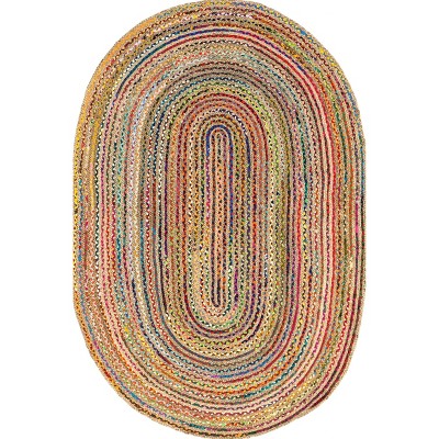Nuloom Aleen Bohemian Cotton/Jute Indoor Area Rug