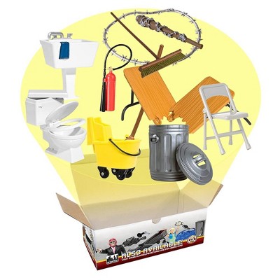 Hardcore Bathroom Deal for WWE & AEW Wrestling Action Figures
