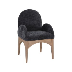 Meridian Furniture,Waldorf Chenille Fabric Dining Chair - 1 of 4