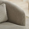 CAVINAS 34.25 "Wide Upholstered Swivel Accent Chair, 360-Degree Swivel Barrel with Pillow and Round Metal Base, for Living Room, Bedroom, Office - 4 of 4