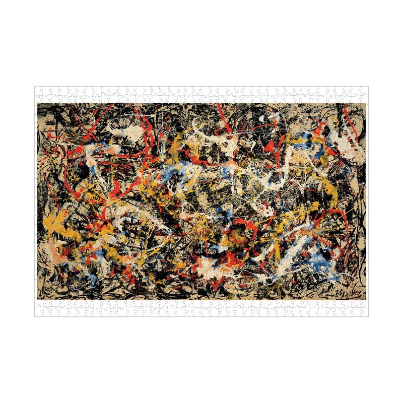 Pomegranate Jackson Pollock: Convergence Jigsaw Puzzle - 1000pc, 4 of 7